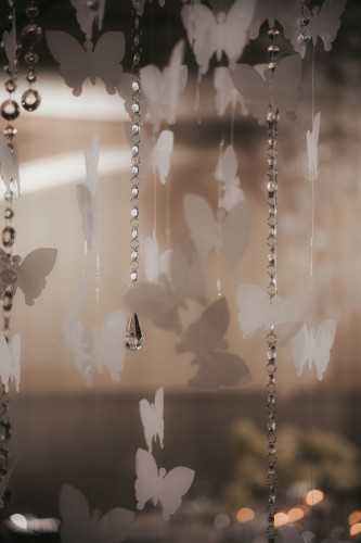 Koraliki zwisające dekoracja żyrandol łańcuszki 10 szt