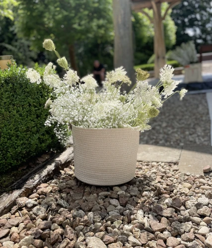 Koszyk materiałowy na kwiaty wypożyczalnia Poznań